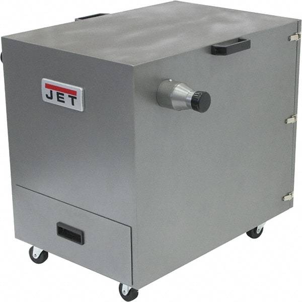 Jet - 115/230 Volt Cabinet Mount Dust Collector - 490 CFM Air Flow, 11.44" Static Pressure Water Level - Top Tool & Supply