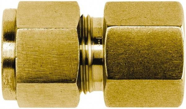 Brennan - 1/4" OD, Brass Female Connector - Comp x FNPT Ends - Top Tool & Supply