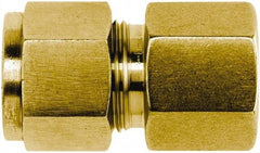 Brennan - 1/4" OD, Brass Female Connector - Comp x FNPT Ends - Top Tool & Supply