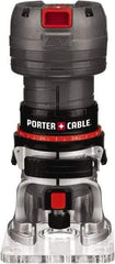 Porter-Cable - 31,000 RPM, 0.5 HP, 5.6 Amp, Laminate Trimmer Electric Router - 120 Volts, 1/4 Inch Collet - Top Tool & Supply