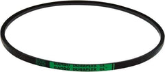 Bando - Section 5L, 21/32" Wide, 32" Outside Length, V-Belt - Rubber Compound, Black, Fractional HP, No. 5L320 - Top Tool & Supply