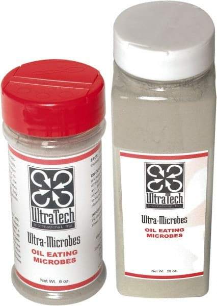 UltraTech - Chemical Cleaners & Liquid Spill Control Type: Microbes; Shaker Container Size (Gal.): 0.05 - Top Tool & Supply