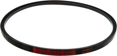 Bando - Section B, 21/32" Wide, 73" Outside Length, V-Belt - Rubber Compound, Black, Classic, No. B70 - Top Tool & Supply