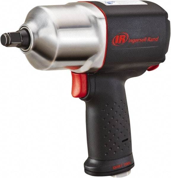 Ingersoll-Rand - 1/2" Drive, 11,000 RPM, 780 Ft/Lb Torque Impact Wrench - Pistol Grip Handle, 1,250 IPM, 5.8 CFM, 90 psi, 1/4" NPTF Inlet - Top Tool & Supply