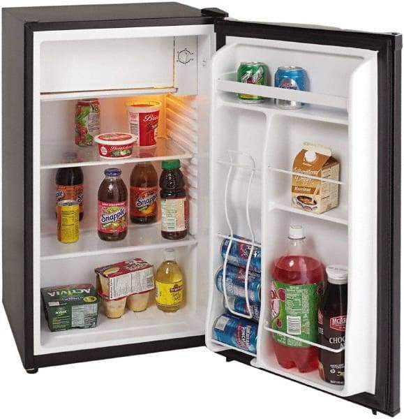 Avanti - 3.3 Cubic Ft. Black Office Refrigerator - 18 Inch Wide x 17-1/2 Inch Deep x 33 Inch High - Top Tool & Supply