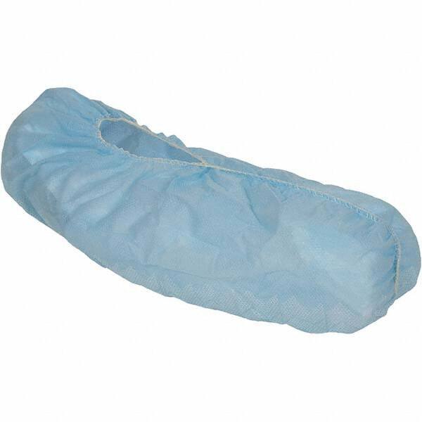 KleenGuard - Size Universal, Spunbond, Non-Skid Shoe Cover - Blue, Non-Chemical Resistant - Top Tool & Supply