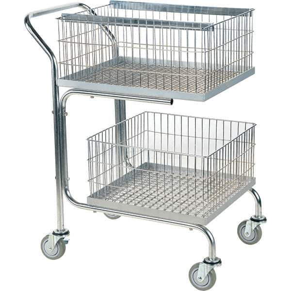 Vestil - 600 Lb Capacity, 18" Wide x 29" Long x 39" High Cart - Steel - Top Tool & Supply