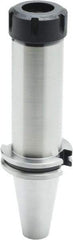 Parlec - 2mm to 20mm Capacity, 6" Projection, CAT40 Taper Shank, ER32 Collet Chuck - 8.69" OAL - Exact Industrial Supply