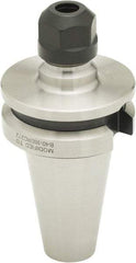 Parlec - 0.5mm to 10mm Capacity, 3.22" Projection, BT40 Taper Shank, ER16 Collet Chuck - 5.8" OAL - Exact Industrial Supply