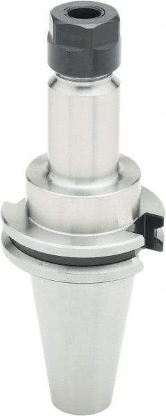 Parlec - 0.5mm to 10mm Capacity, 8.12" Projection, CAT40 Taper Shank, ER16 Collet Chuck - 10.81" OAL - Exact Industrial Supply