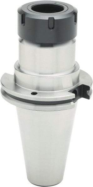 Parlec - 3mm to 30mm Capacity, 4.12" Projection, CAT50 Taper Shank, ER40 Collet Chuck - 8.12" OAL - Exact Industrial Supply