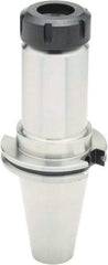 Parlec - 3mm to 30mm Capacity, 6" Projection, CAT50 Taper Shank, ER40 Collet Chuck - 10" OAL - Exact Industrial Supply