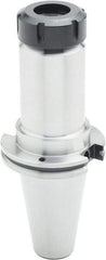 Parlec - 3mm to 30mm Capacity, 6" Projection, CAT50 Taper Shank, ER40 Collet Chuck - 10" OAL - Exact Industrial Supply