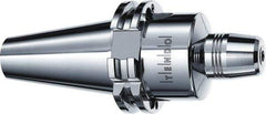 Schunk - CAT40 Taper Shank, 1-1/4" Hole Diam, Hydraulic Tool Holder/Chuck - 60.6mm Nose Diam, 101.6mm Projection, 61mm Clamp Depth, 25,000 RPM, Through Coolant - Exact Industrial Supply