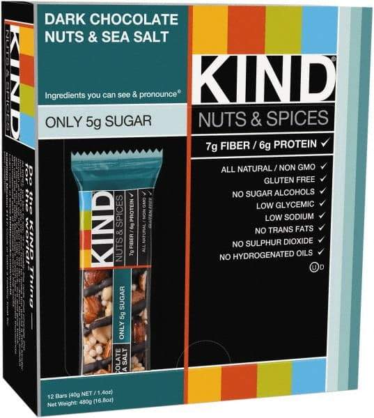 KIND - Nutrition Bar - Dark Chocolate/Nuts/Sea Salt - Top Tool & Supply