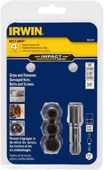 Irwin - 4 Piece Bolt Extractor Set - Clam Shell - Top Tool & Supply