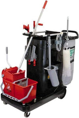 Unger - 35 Gal Plastic Janitor Cart - 22-1/2" Width - Top Tool & Supply