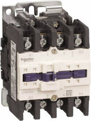 Schneider Electric - 4 Pole, 110 Coil VAC at 50/60 Hz, 80 Amp at 440 VAC, Nonreversible IEC Contactor - Bureau Veritas, CCC, CSA, CSA C22.2 No. 14, DNV, EN/IEC 60947-4-1, EN/IEC 60947-5-1, GL, GOST, LROS, RINA, RoHS Compliant, UL 508, UL Listed - Top Tool & Supply