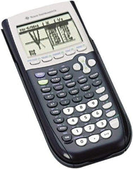 Texas Instruments - LCD Scientific Calculator - 3-3/8 x 7-1/2 Display Size, Black, Battery Powered, 10-1/2" Long x 7-1/2" Wide - Top Tool & Supply