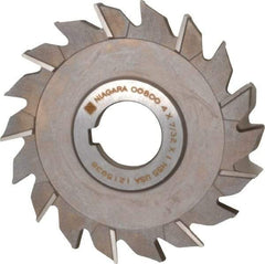 Keo - 4" Diam x 7/32" Width of Cut, 18 Teeth, High Speed Steel Side Milling Cutter - Staggered Teeth, Uncoated - Top Tool & Supply