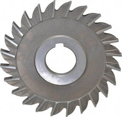 Keo - 4" Diam x 1/4" Width of Cut, 24 Teeth, High Speed Steel Side Milling Cutter - Straight Teeth, Uncoated - Top Tool & Supply