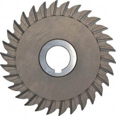 Keo - 6" Diam x 5/16" Width of Cut, 30 Teeth, High Speed Steel Side Milling Cutter - Straight Teeth, Uncoated - Top Tool & Supply