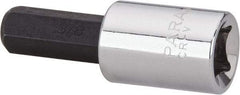 Paramount - 3/8" Drive, 3/8" Hex Bit Socket - 2" OAL, 55/64" Bit Length - Top Tool & Supply