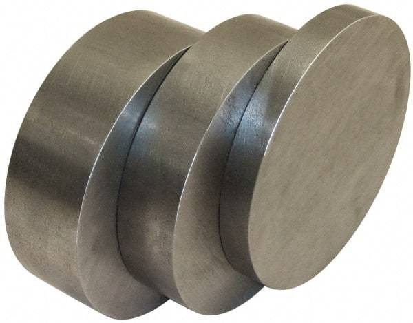 Made in USA - 4" Diam x 1-1/2" Long, 8620 Steel Round Rod - Cold Finish, Annealed, Steel - Top Tool & Supply