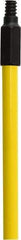 O-Cedar - 60 x 1" Fiberglass Squeegee Handle - Threaded Connection, Yellow - Top Tool & Supply