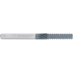 Onsrud - 1/4" Diam, 1" LOC, End Mill End, Solid Carbide Diamond Pattern Router Bit - Right Hand Cut, 3" OAL, 1/4" Shank Diam, Use on Composites - Top Tool & Supply