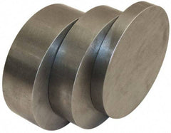 Value Collection - 5-1/2" Diam x 1/2" Long, 12L14 Steel Round Rod - Cold Finish, Mill, Steel - Top Tool & Supply