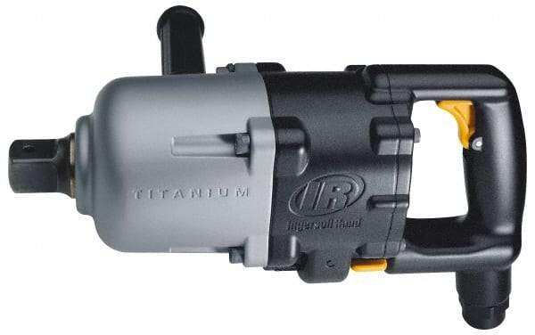 Ingersoll-Rand - 1-1/2" Drive, 2,750 RPM, 5,000 Ft/Lb Torque Impact Wrench - D-Handle, 700 IPM, 80 CFM, 1/2" NPT Inlet - Top Tool & Supply