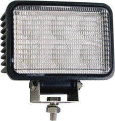 Buyers Products - 12 to 24 Volt, Clear Flood Beam Light - 1.5 Amps, 1,350 Lumens, 6 LED Lamp - Top Tool & Supply