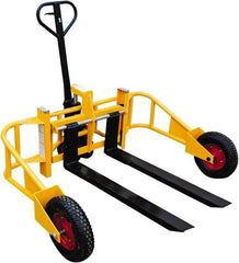 Vestil - 2,000 Lb Capacity, 9" Lift Industrial Pallet Truck - 3" Min Lift Height, 48" Fork Length x 4" Fork Width, 65" Overall Width - Top Tool & Supply