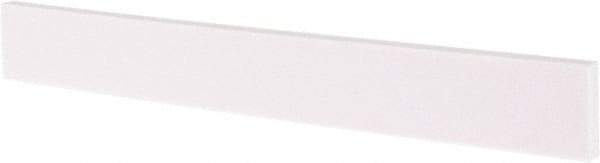 Tru-Maxx - 150 Grit Aluminum Oxide Rectangular Polishing Stone - Very Fine Grade, 1" Wide x 8" Long x 1/4" Thick - Top Tool & Supply