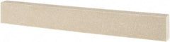 Tru-Maxx - 120 Grit Aluminum Oxide Rectangular Polishing Stone - Fine Grade, 1" Wide x 8" Long x 1/2" Thick - Top Tool & Supply