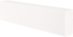 Tru-Maxx - 100 Grit Aluminum Oxide Rectangular Polishing Stone - Fine Grade, 2" Wide x 8" Long x 1" Thick - Top Tool & Supply