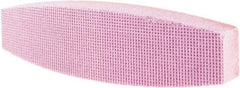 Tru-Maxx - 60 Grit Aluminum Oxide Boat (Shape) Polishing Stone - Medium Grade, 2-1/2" Wide x 9" Long x 1-1/2" Thick - Top Tool & Supply