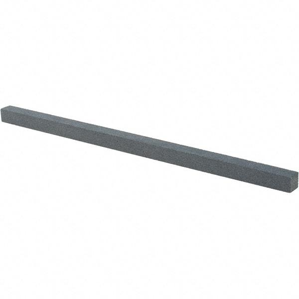 Tru-Maxx - 220 Grit Silicon Carbide Square Polishing Stone - Very Fine Grade, 1/4" Wide x 6" Long x 1/4" Thick - Top Tool & Supply