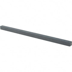 Tru-Maxx - 220 Grit Silicon Carbide Square Polishing Stone - Very Fine Grade, 1/4" Wide x 6" Long x 1/4" Thick - Top Tool & Supply