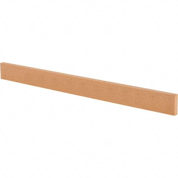 Tru-Maxx - 320 Grit Aluminum Oxide Rectangular Polishing Stone - Extra Fine Grade, 1/2" Wide x 6" Long x 1/8" Thick - Top Tool & Supply