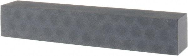 Tru-Maxx - 320 Grit Silicon Carbide Square Polishing Stone - Extra Fine Grade, 1" Wide x 6" Long x 1" Thick - Top Tool & Supply