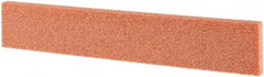 Tru-Maxx - 80 Grit Aluminum Oxide Rectangular Roughing Stone - Medium Grade, 1" Wide x 6" Long x 1/4" Thick - Top Tool & Supply