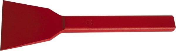 Osca - 9" OAL x 2" Blade Width Brick Chisel - Forged Steel Handle - Top Tool & Supply