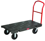 HD Platform Truck. Med 24 x 48" - Push Handle - Top Tool & Supply