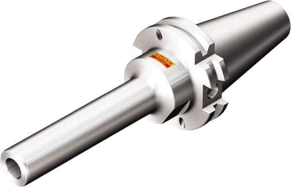 Sandvik Coromant - BT40 Taper Shank, 12mm Hole Diam, Hydraulic Tool Holder/Chuck - 22mm Nose Diam, 138mm Projection, Through Coolant - Exact Industrial Supply