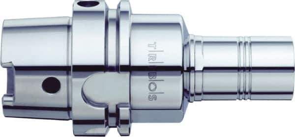 Schunk - HSK63A Taper Shank 3/4" Hole End Mill Holder/Adapter - 29mm Nose Diam, 95mm Projection, Through Coolant - Exact Industrial Supply