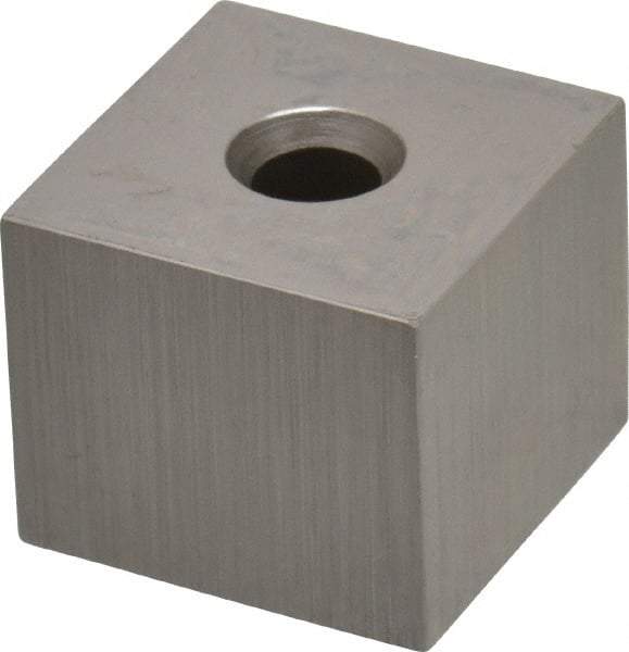 Mitutoyo - 0.8" Square Steel Gage Block - Accuracy Grade 0, Includes Certificate of Inspection - Top Tool & Supply