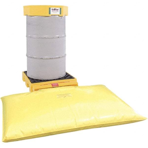 UltraTech - 66 Gal Sump, 1,500 Lb Capacity, 1 Drum, Polyethylene Spill Deck or Pallet - 30" Long x 25" Wide x 4" High, Low Profile, 1 Tank Drum Configuration - Top Tool & Supply