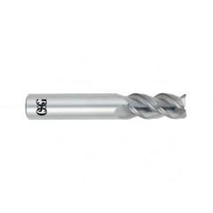 7/32 Dia. x 2-1/2 Overall Length 3-Flute Square End Solid Carbide SE End Mill-Round Shank-Center Cutting-Uncoated - Top Tool & Supply